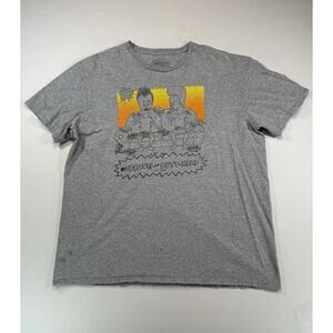 Beavis and Butt-Head Graphic T-Shirt Men’s Large Gray MTV Mike Judge
